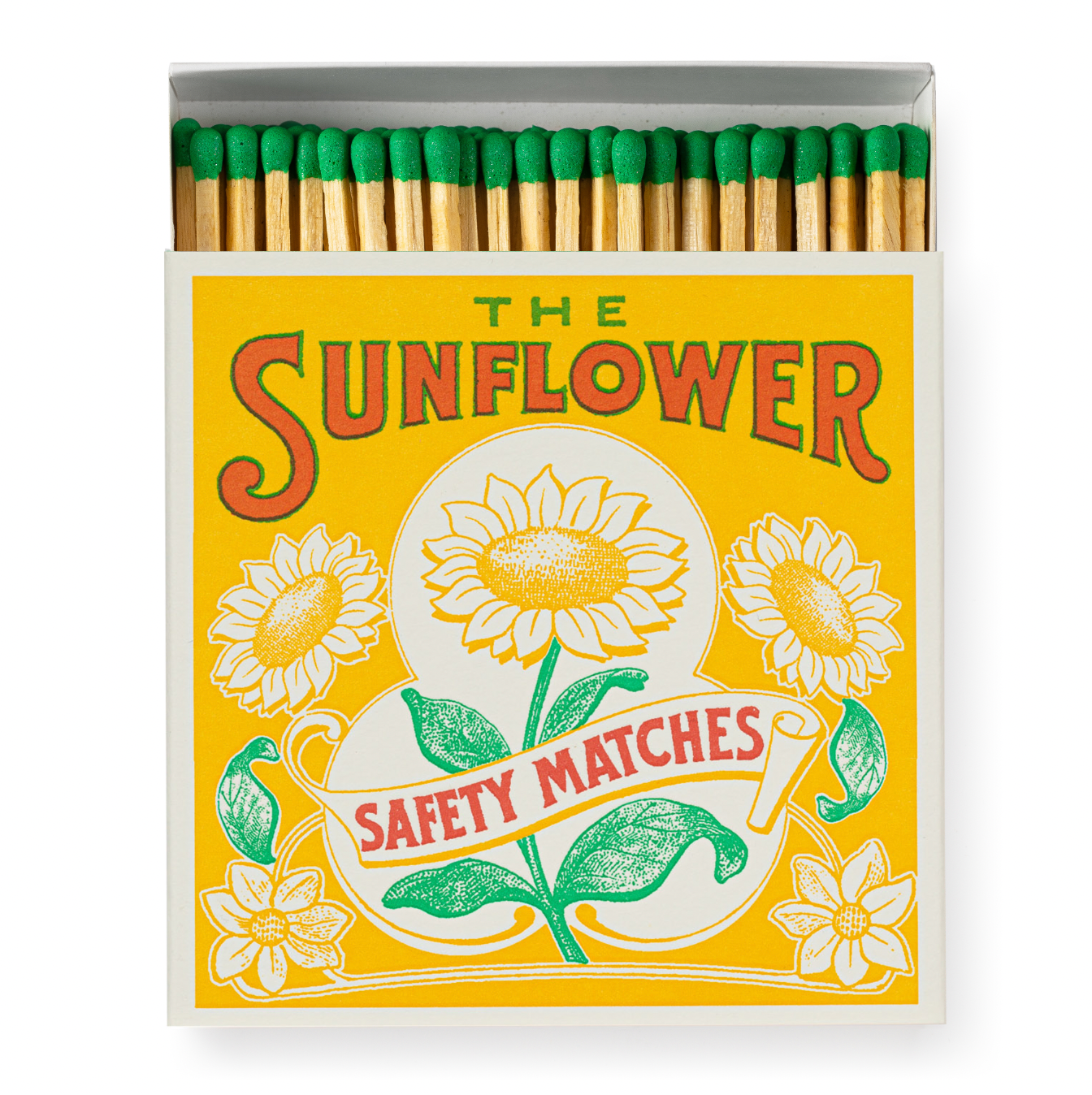 Sunflower | Square Matchboxes