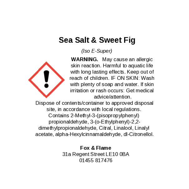 Sea Salt & Sweet Fig Candle