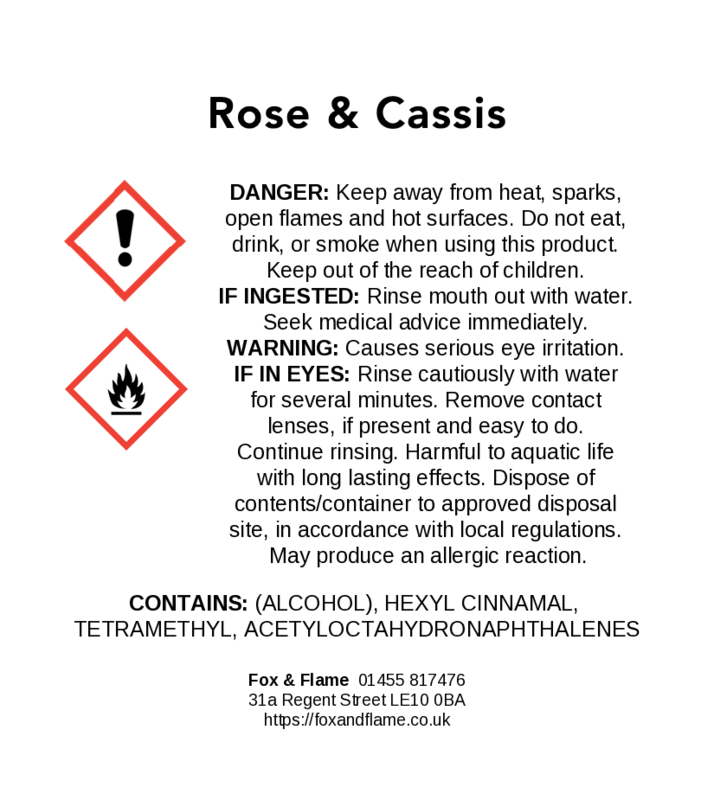 Rose & Cassis Room & Linen Spray