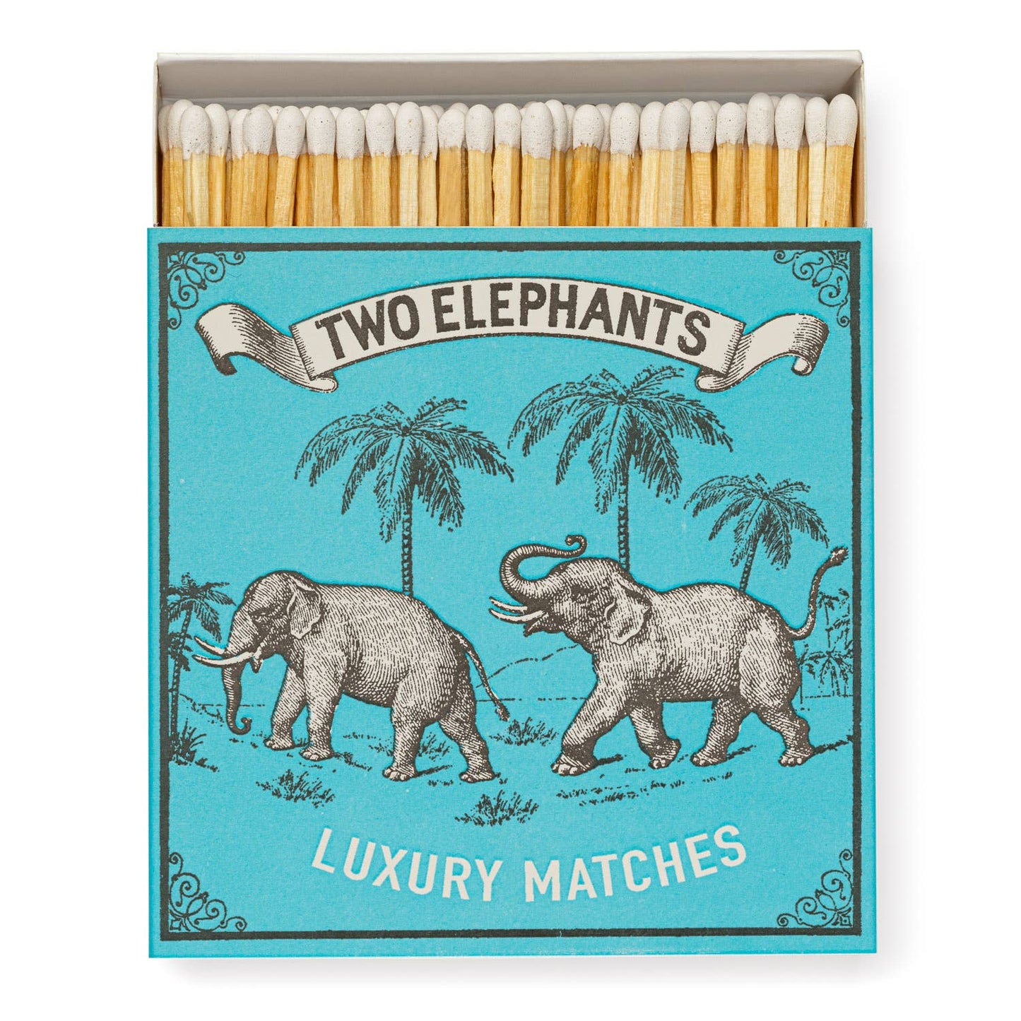 Two Elephants | Square Matchboxes