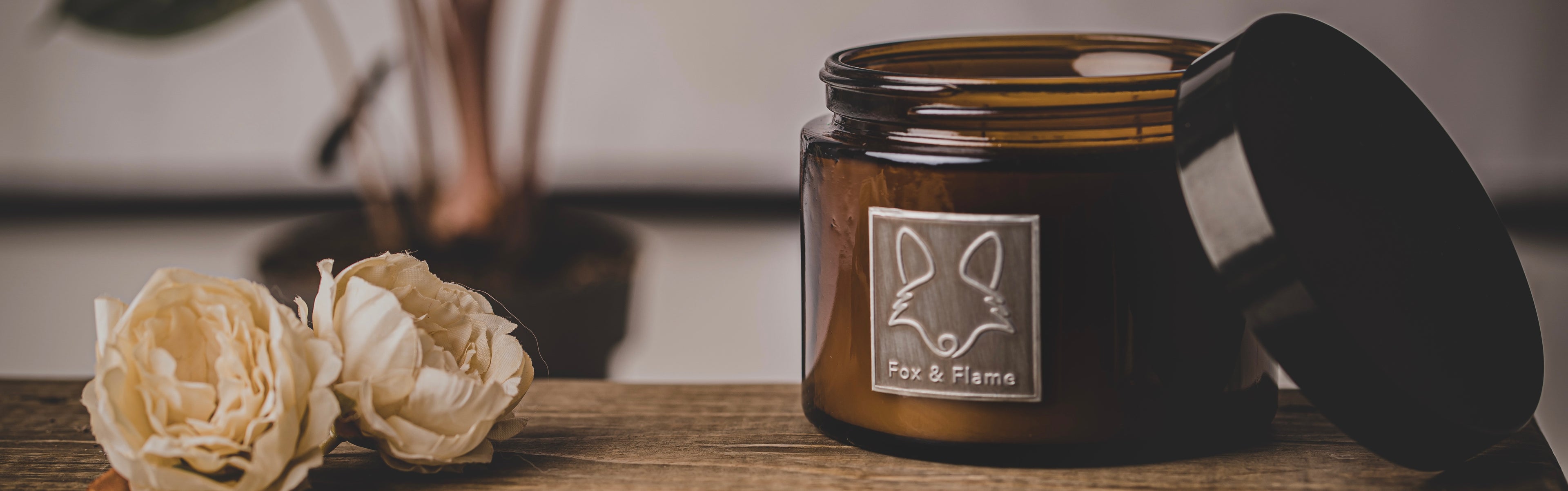 Fox and Flame large scented candle