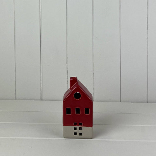Red Ceramic House Decoration