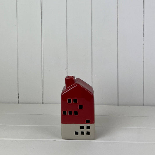 Red Ceramic House Decoration