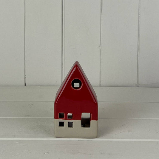 Red Ceramic House Decoration