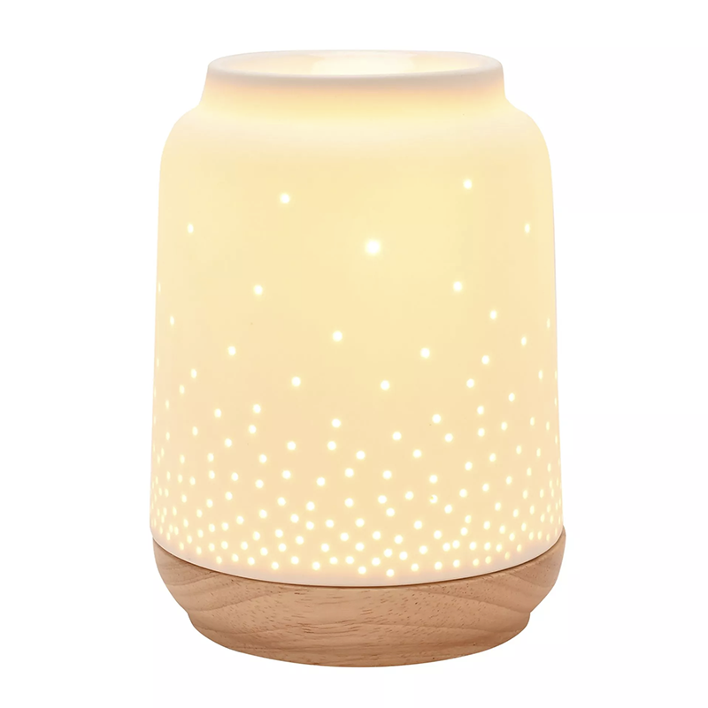 Aroma Lamp Ceramic White Classic