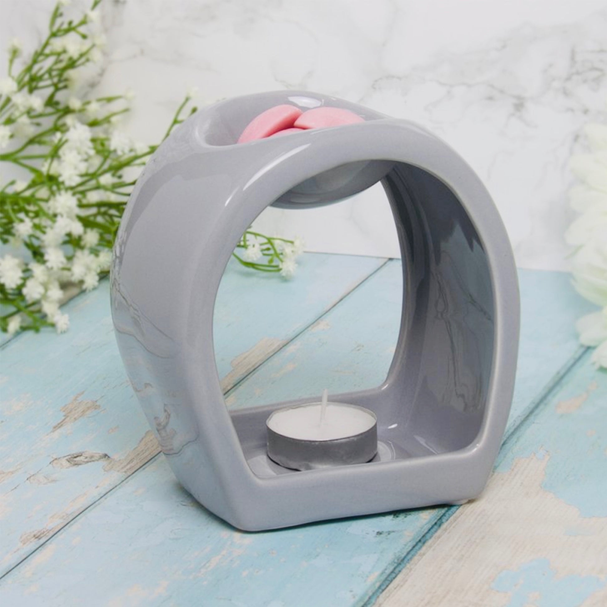Arch Wax Melt Warmer - Grey