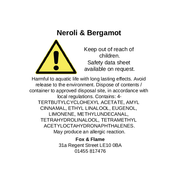 Neroli & Bergamot Candle